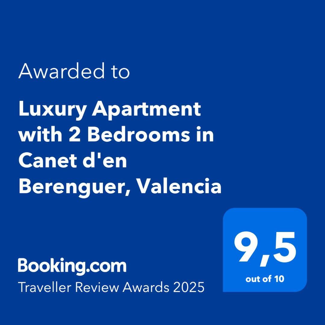 Luxury Apartment With 2 Bedrooms In Canet D'En Berenguer, Valencia Exteriér fotografie
