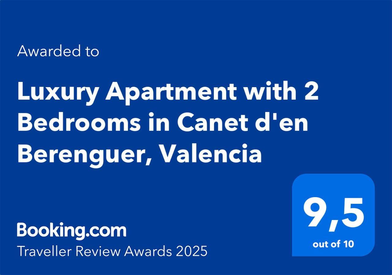 Luxury Apartment With 2 Bedrooms In Canet D'En Berenguer, Valencia Exteriér fotografie